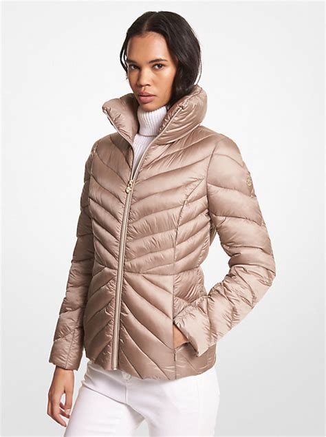 kids michael kors puffer jacket|michael kors packable puffer.